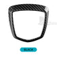 Real Carbon Fiber Interior Logo Badge for Fiat 500 &amp; Abarth 595 (2008-2023)