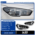Car Lights for Hyundai IX35 Headlight Projector Lens Tucson Dynamic Signal Head Lamp LED Headlights Drl Automotive Accessory