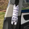 Dog Cat Car Neck Pillow Seat Belt Shoulder Pad Car Neck Pillow Travel 3D Animal Neck Cushion Universal Car Accessory Cartoon
