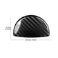Real Carbon Fiber Glovebox Button Cover for Fiat 500 &amp; Abarth 595 (2011–2023)