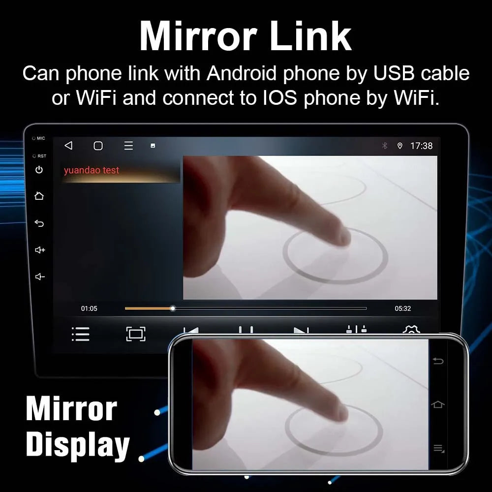 10 Inch Touch Screen Dsp Video Car Player Car Stereo Carplay Android Radio for Kia Seltos Kx3 2020