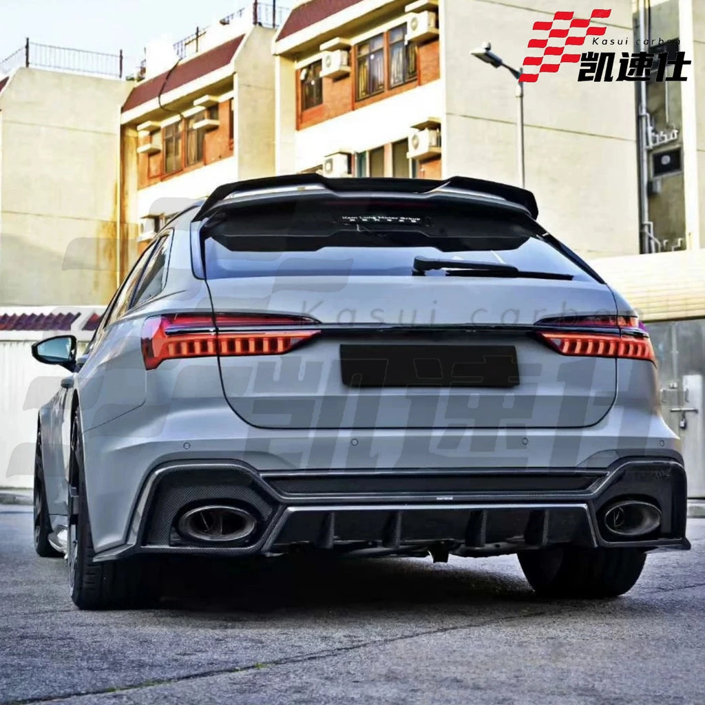 Rear Bumper Lip Spoiler for Audi RS6 / RS7 – Sporty Performance Upgrade