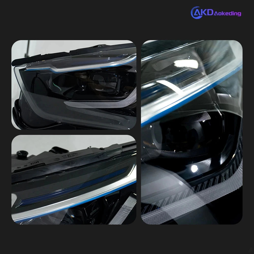 AKD Car Styling for BMW F07 5 Series GT 5GT LED Angel Eye Headlight DRL Hid Head Lamp Bi Xenon Beam Automotive Accessories