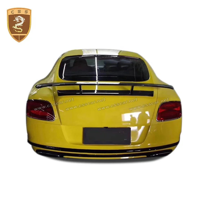 MSY Style Dry Carbon Fiber Rear Spoiler for Bentley Continental GT