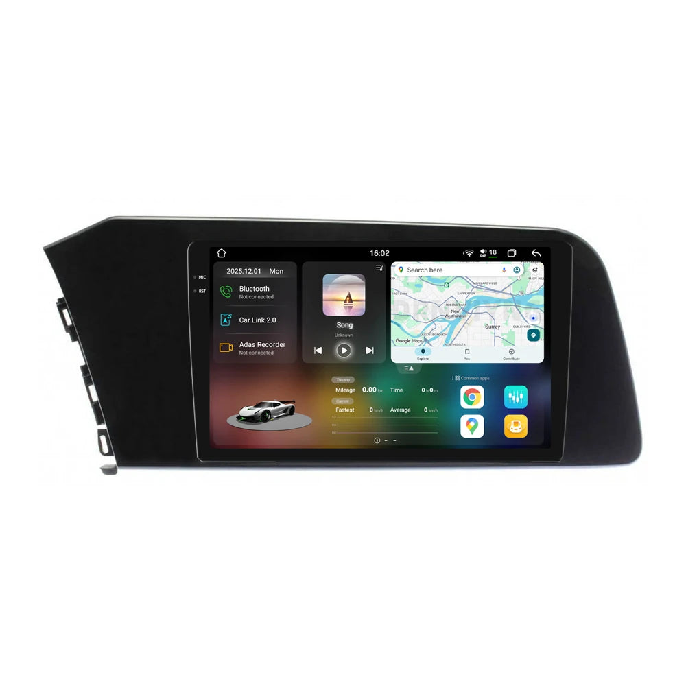 9.5" Android 13 Car Stereo for Hyundai Elantra 2021-2024 – 2K QLED Display, Wireless CarPlay & GPS Navigation