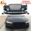 RS6 Style Front Bumper Kit for Audi A6 / S6 C7.5 (2016–2018)