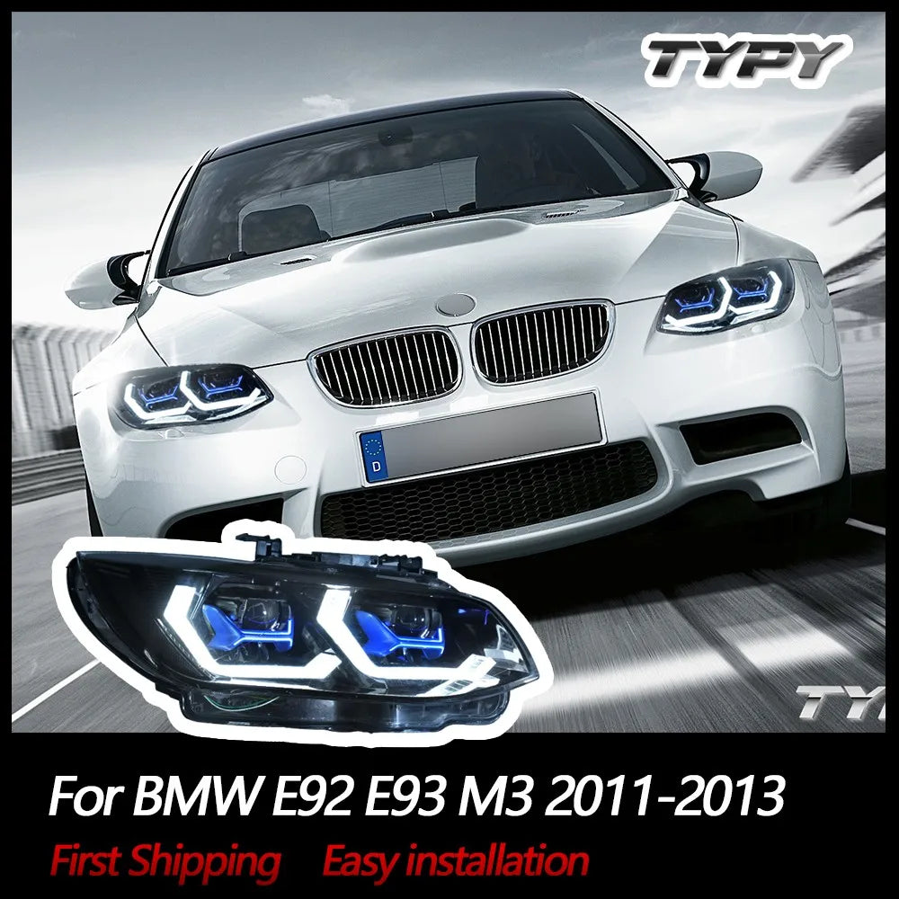 Full LED Headlights for BMW 3 Series E92 & E93 Coupe (2006–2010) | DRL Upgrade