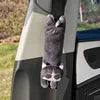 Dog Cat Car Neck Pillow Seat Belt Shoulder Pad Car Neck Pillow Travel 3D Animal Neck Cushion Universal Car Accessory Cartoon