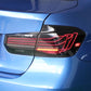 RGB LED Tail Lights for BMW F30, F35 &amp; F80 (2012–2020) | Smoke Lens Plug and Play Upgrade