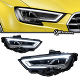 Projecteurs à LED pour Audi A3 (2017-2020) et (2013-2016)