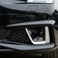 Grille de phare antibrouillard en nid d'abeille pour Audi A4 & S4 B9 (2017-2019)