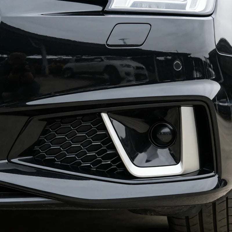 Honeycomb Sport Fog Light Grille for Audi A4 &amp; S4 B9 (2017-2019)