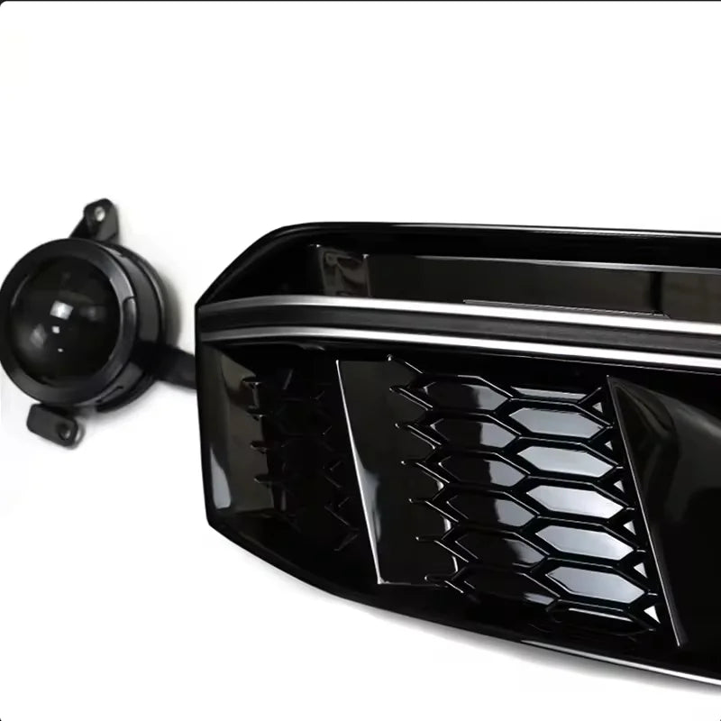 RS4 Style Fog Light Frame with ACC for Audi A4 B9 (2017-2019)