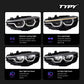Super Bright LED Headlights for BMW F32, F33, F36 &amp; F80 (2012–2019) | Sequential DRL Upgrade