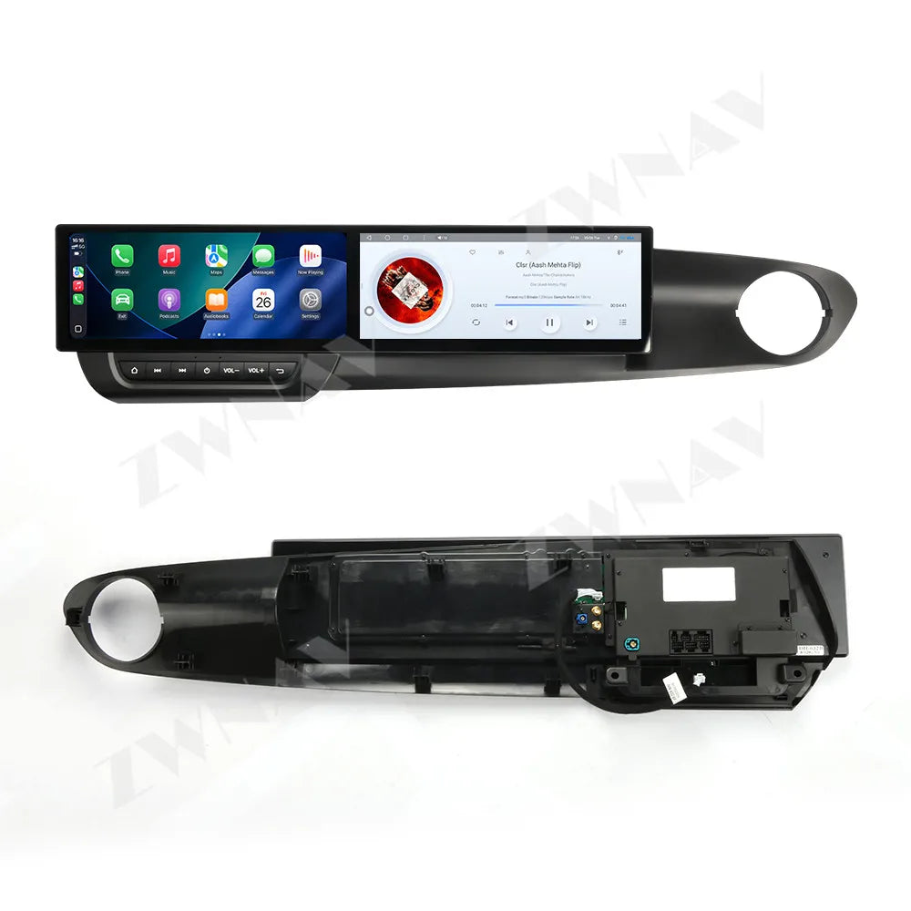 ZWNAV 12.3" Android 15 Dual Screen Car Stereo for Chevrolet Camaro (2016-2025) – Wireless CarPlay & GPS Navigation