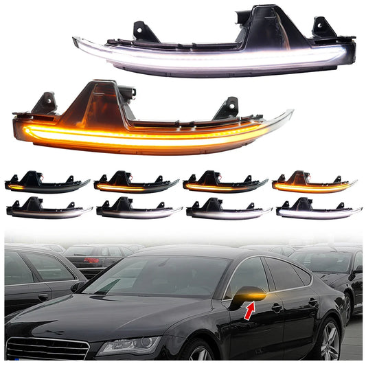 Dynamic Sequential Mirror Turn Signal Lights for Audi A7 / S7 / RS7 (2011–2017)