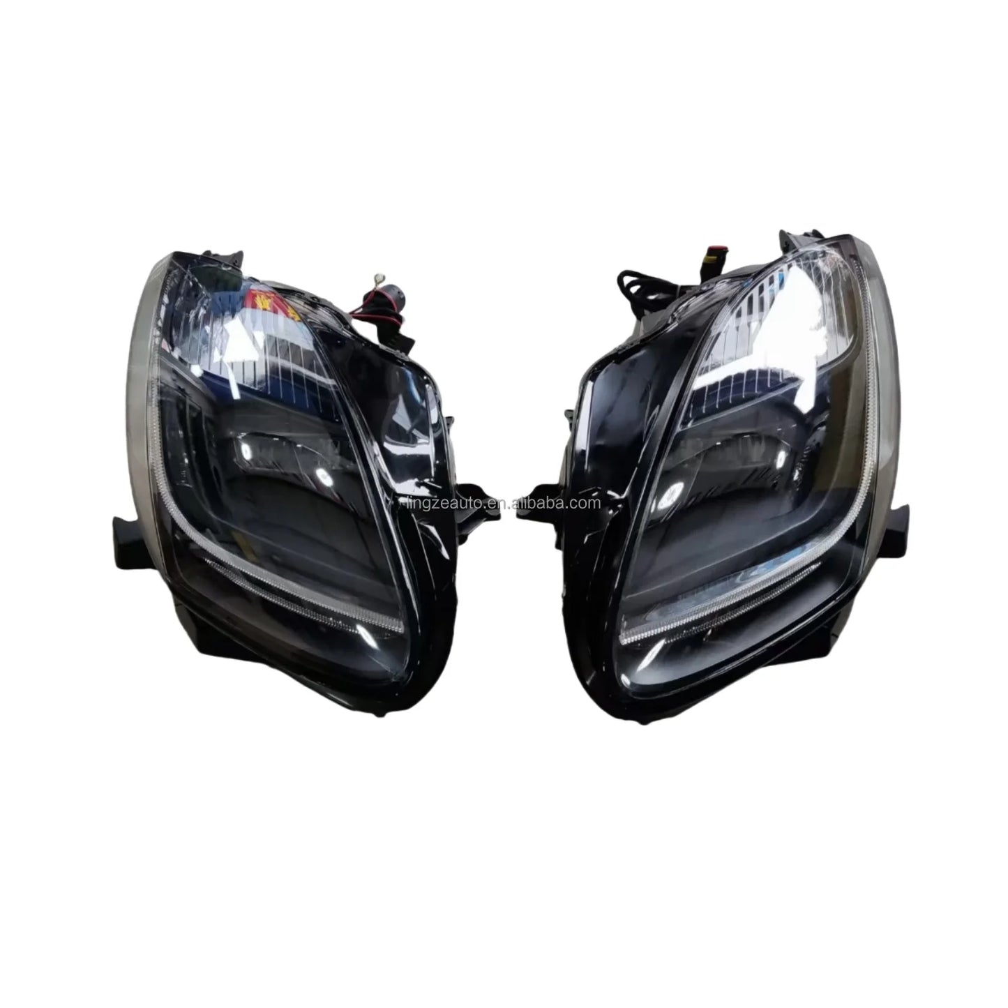 Fit for Jaguar F-type Headlight 2013-2020 Jaguar F-type X152 Xenon Headlamp Upgrade to LED Headlight ECE Version Plug and Play