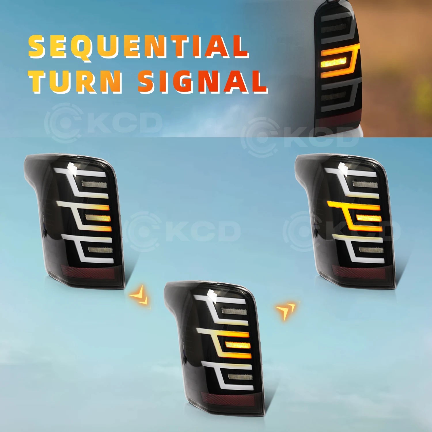 LED Tail Lights for Mitsubishi Triton L200, Fiat Fullback &amp; RAM 1200 (2014-2018)