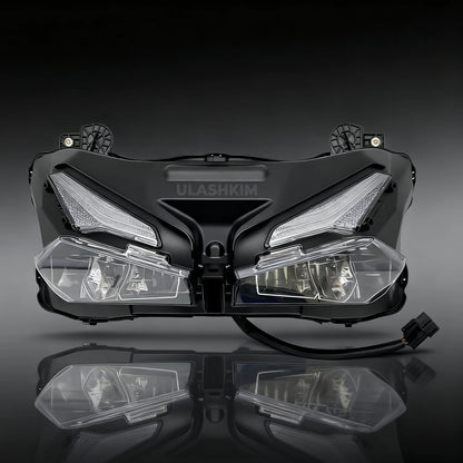 LED-Scheinwerfer-Assembly für Honda CBR250RR MC51 2017-2020 – 6-Linsen-Motorrad-Frontscheinwerfer-Upgrade
