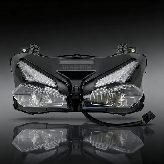 LED Headlight Assembly for Honda CBR250RR MC51 2017-2020 – 6-Lens Motorcycle Front Headlight Upgrade