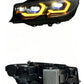 Switchable Yellow &amp; White LED Headlights for BMW 3 Series G20 / G28 (2020–2024)