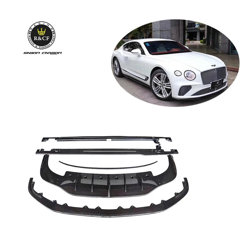 100-Year Limited Edition Style Carbon Fiber Body Kit for Bentley Continental GT W12 (2020)