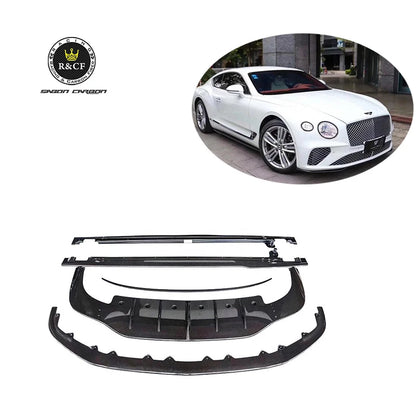 100-Year Limited Edition Style Carbon Fiber Body Kit for Bentley Continental GT W12 (2020)
