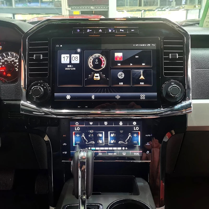 13.6" Android Head Unit for Ford F-150 Raptor 2009-2014 – Wireless CarPlay, Android Auto &amp; Climate Display