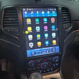 Dashboard Multimedia Player with 12.1 Inch Screen Android System GPS Navigation CarPlay for Jeep Grand Cherokee 2014-2021