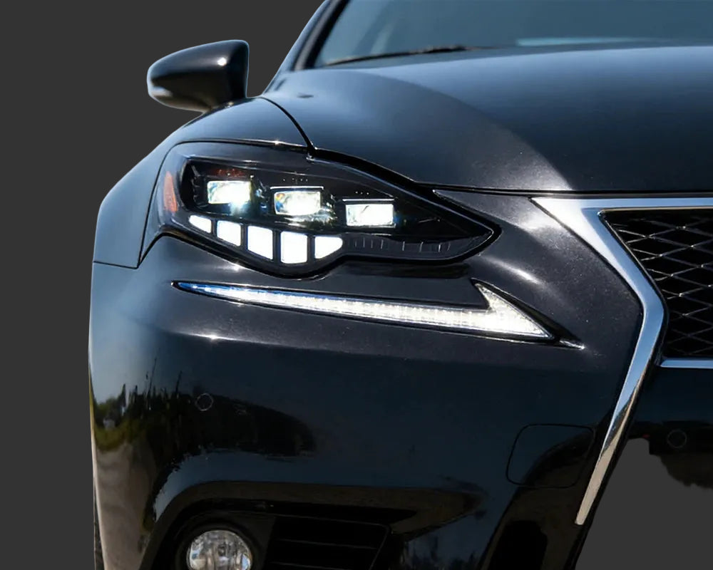 LED-Scheinwerfer für Lexus IS200 / IS250 / IS350 (2013–2016) – Lauflicht-Blinker, dynamische Startanimation