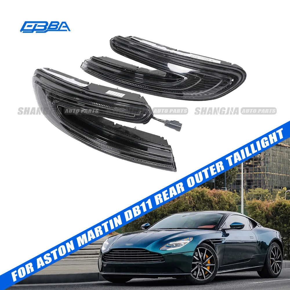 Black Rear Exterior Taillights for Aston Martin DB11 (2016–2024) – OEM-Style Used Replacement