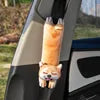 Dog Cat Car Neck Pillow Seat Belt Shoulder Pad Car Neck Pillow Travel 3D Animal Neck Cushion Universal Car Accessory Cartoon