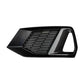 Ensemble de cadre de phare antibrouillard avant pour Audi A7 (2019+) – Garniture de remplacement noire brillante