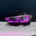 PLD Drl Rgb Colour Control by Phone Headlight for BMW X5 X6 X5M X6M G05 G06 F95 F96 2019-2022 Car LED Headlights