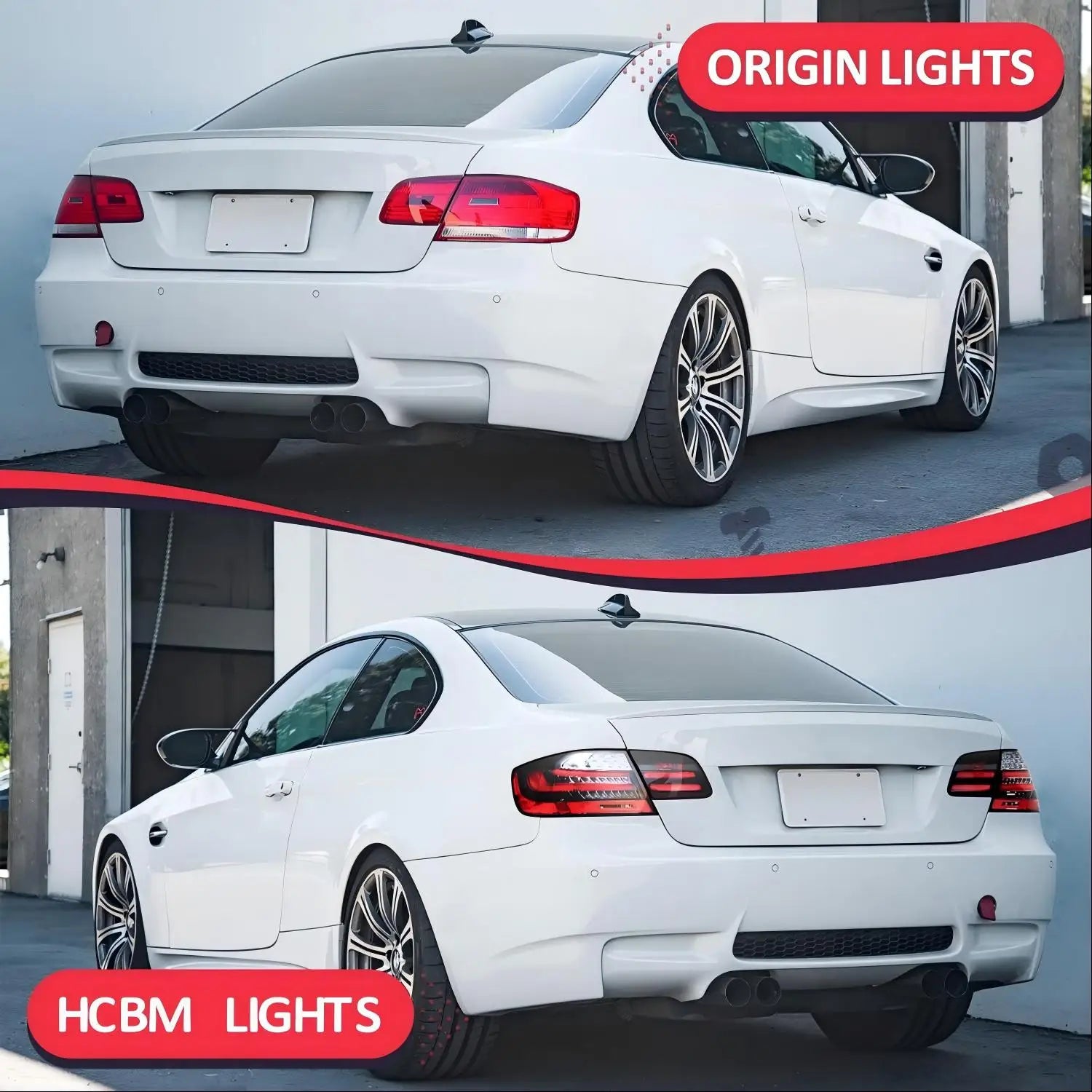 LED Tail Lights for BMW E92 Coupe (2006–2012) | Dynamic Sequential Turn Signals