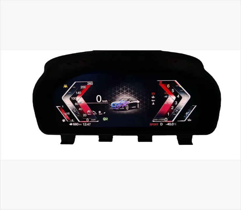Latest Original Digital LCD Instrument for BMW 5 Series F10 F11 F12 F15 F16 F18 F25 F26 Cluster Cockpit Speed Meter Dashboard