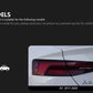 For 2017-2020 Audi A5 RS5 Style Modified Tail Light Assembly, LED Lens, 30W 12V DRL & Sequential Turn Signals