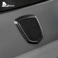 Real Carbon Fiber Interior Logo Badge for Fiat 500 &amp; Abarth 595 (2008-2023)