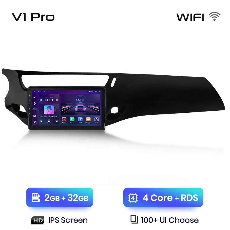 Junsun V1 EU Stock CarPlay for Citroen C3 DS3 2010-2016 Android Car Radio for Citroen C3 DS3 2010-2016 Multimedia Car Stereo