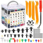 1240PCS Universal Car Push Pin Rivet Fastener Kit – Automotive Plastic Trim Clips with Storage Box