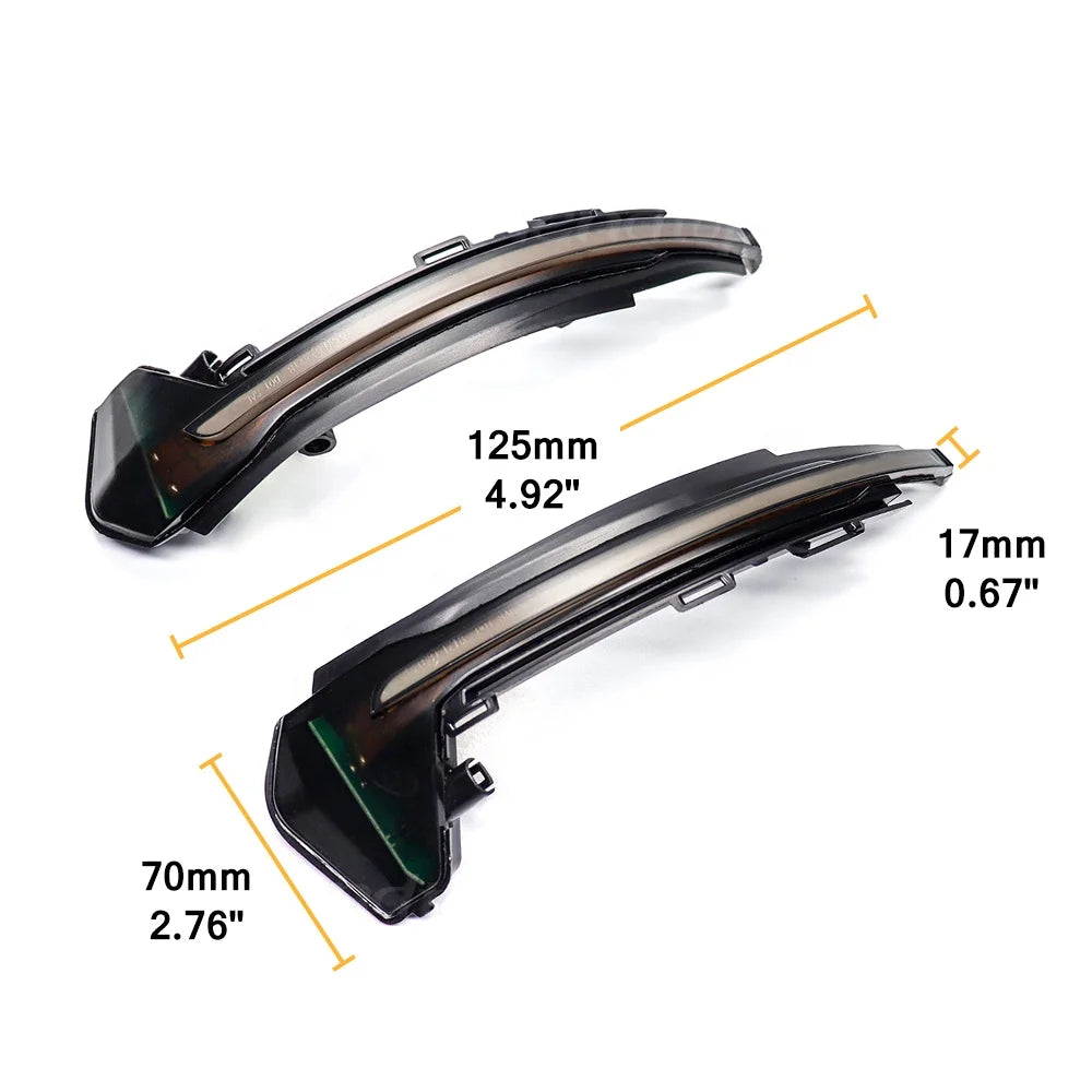 Dynamic LED Side Mirror Turn Signal Lights for Audi A1 8X (2011–2017) – Sequential Indicator Upgrade