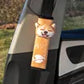 Dog Cat Car Neck Pillow Seat Belt Shoulder Pad Car Neck Pillow Travel 3D Animal Neck Cushion Universal Car Accessory Cartoon