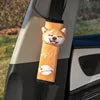 Dog Cat Car Neck Pillow Seat Belt Shoulder Pad Car Neck Pillow Travel 3D Animal Neck Cushion Universal Car Accessory Cartoon