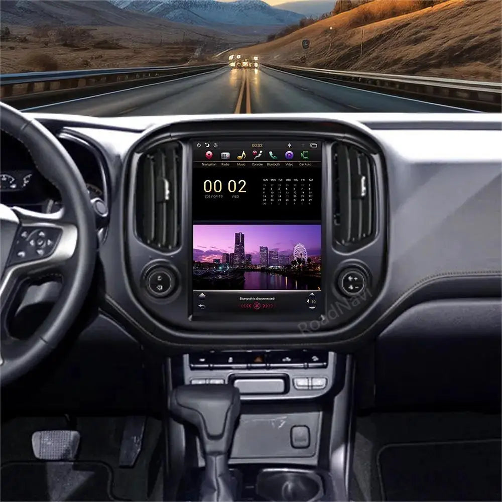 RoadNavi 12.3" Android Car Stereo for Chevrolet Colorado & GMC Canyon 2015-2018 – Wireless CarPlay, Android Auto & GPS Navigation