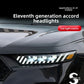 LED-Scheinwerfer für Honda Accord Inspire 11. Generation 2023-2025 – Audi RS7 Stil Bi-LED-Scheinwerfer mit dynamischen Streamer-Lichtern