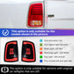 Dodge RAM LED Tail Lights 2009-2018 with Dynamic Turn Signal &amp; Projector Lens