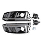 Grille de phare antibrouillard avant de style S4 avec ACC pour Audi A4L (2017-2019)