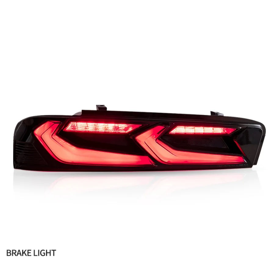2016-2018 Chevrolet Camaro LED Tail Lights Sequential Rear Lamp New Red