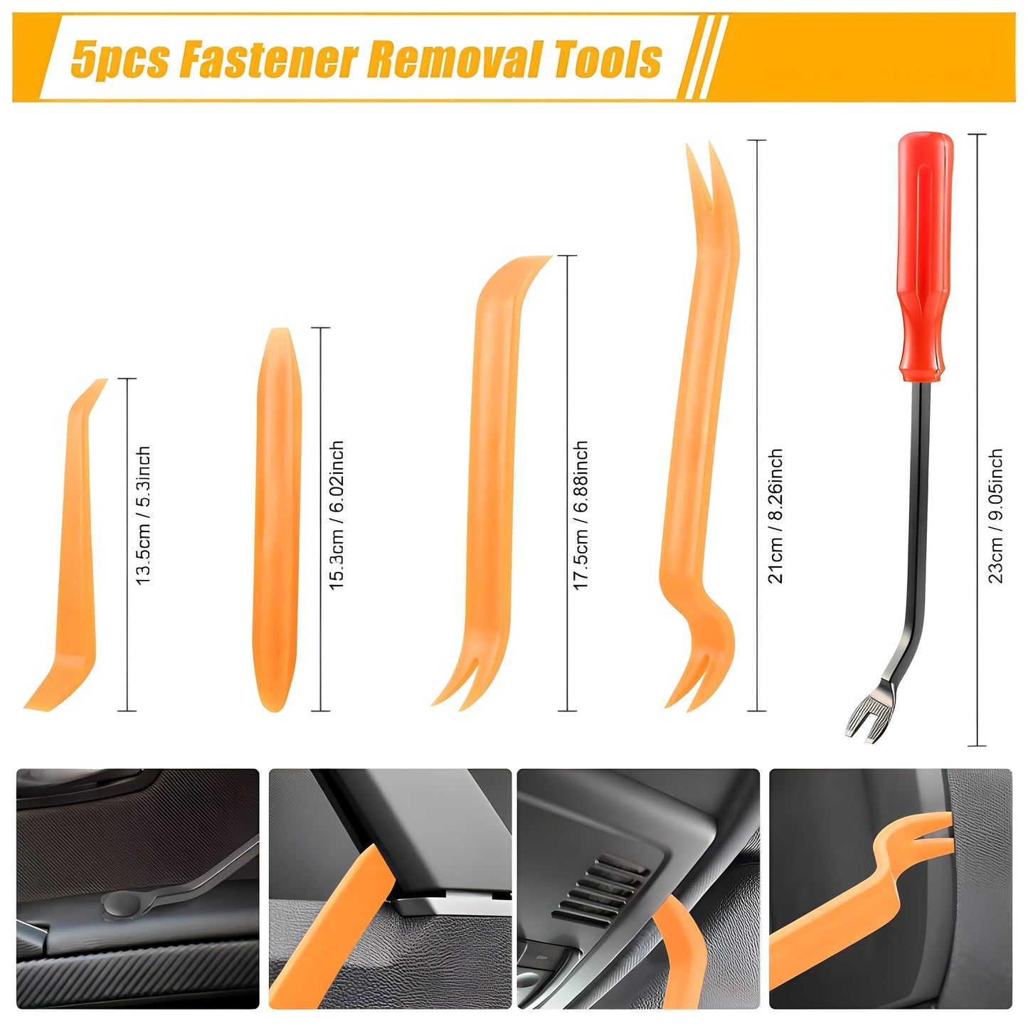 1240PCS Universal Car Push Pin Rivet Fastener Kit – Automotive Plastic Trim Clips with Storage Box
