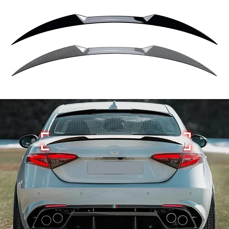 Rear Trunk Lid Spoiler for Alfa Romeo Giulia Sedan (2015-2023)